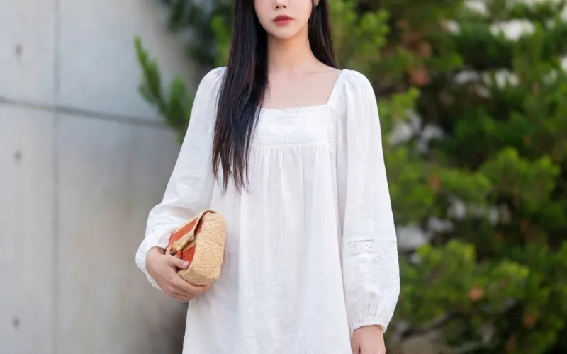 바네사브루노 미니 드레스 실사용 모습