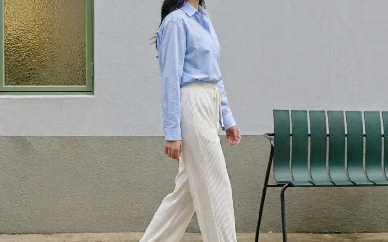 쿨링 몸빼바지 실사용 모습
