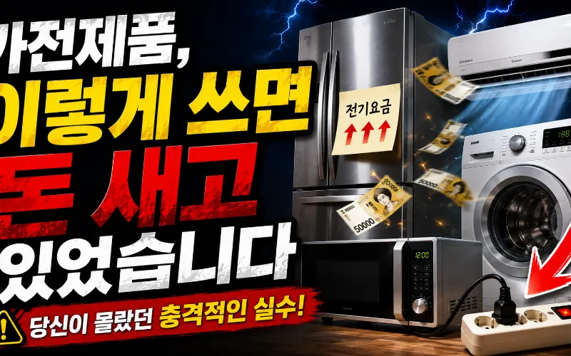 가전제품 진단 및 최적화 마스터 알고리즘 가이드 그래픽