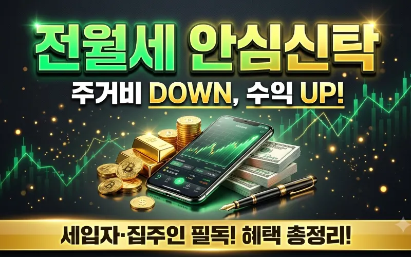 전월세 안심신탁 제도 혜택 및 보증금 반환 정리